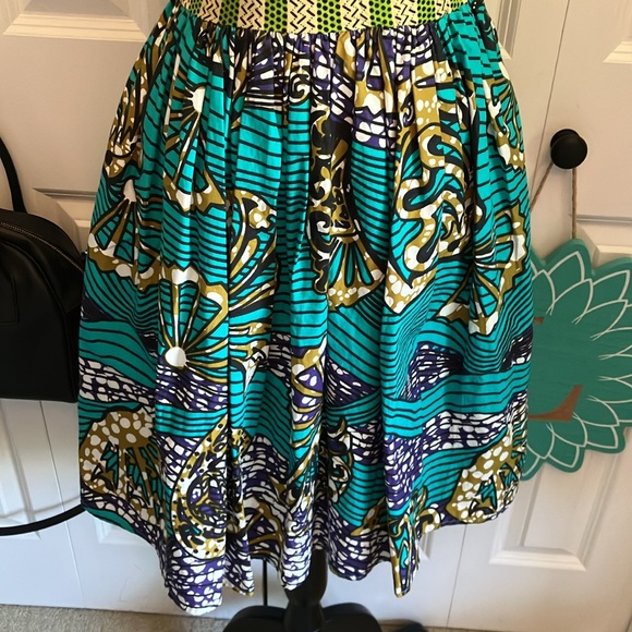 Anthropologie Mille Collines  Moonrise fit and flare dress. - Picture 5 of 15